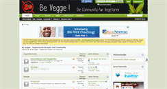 Desktop Screenshot of be-veggie.net